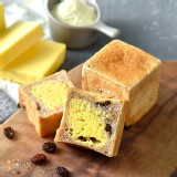 【CUBE TOAST 方塊土司】嘉義人氣排隊美食袖珍歐式方塊吐司-陽光風味奶酥葡萄 特價：$50