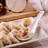 【秝秝飽滿手工水餃】芋香菇菇豬肉水餃