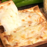 【披薩市】低卡脆皮義式纖米披薩-重乳酪起司披薩(奶素) 特價：$42