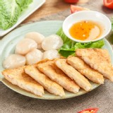 【饗福】干貝月亮蝦餅(附醬包) 特價：$80