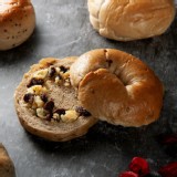 【甜蜜點-日式貝果專家】Q胖貝果-葡萄奶酥 特價：$55