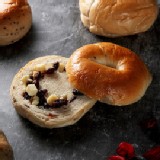 【甜蜜點-日式貝果專家】Q胖貝果-蔓越莓乳酪 特價：$57