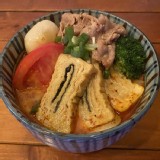 【赤鳥深夜拉麵】地獄梅花豬烏龍麵 特價：$85