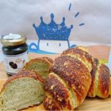 【TOP王子】銷魂蒜香黑松露可頌(五辛葷)(三入)