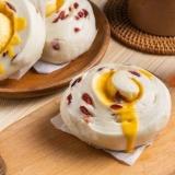【喫包子】饅頭捲系列-蔓越莓起司(奶素) 特價：$199