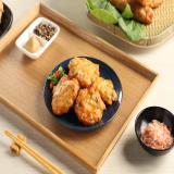 【基隆魚鮮來天婦羅】金錢蝦餅 特價：$75