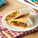 【台灣捲捲王 Taiwan Burrito】哈里薩香辣薄牛早餐捲 特價：$56