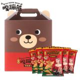 【嘎蹦熊】鮮魷脆片派對歡聚禮盒-川香椒麻