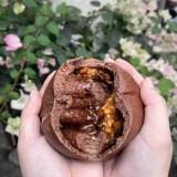 【甜蜜點-日式貝果專家】焦糖脆脆花生巧克力驚喜貝果(奶素)