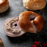 【甜蜜點-日式貝果專家】Q胖貝果-紫薯芋頭貝果