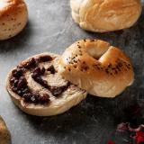 【甜蜜點-日式貝果專家】Q胖貝果-黑糖紅豆麻糬貝果