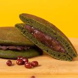 【一之鄉】綠茶紅豆三笠燒 特價：$36