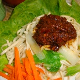 菩提香　芝麻香辣乾麵