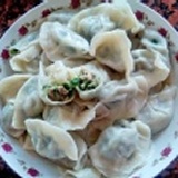 黑韭菜水餃 特價：$100