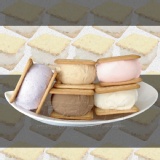 三明治夾心冰餅(保麗龍22個裝) 特價：$440