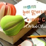 A級水果便條紙 蘋果 梨子 西瓜 柳橙 青蘋果 檸檬 橘子 共7款 【60020】 特價：$25