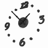 創意DIY數字時鐘 現貨黑色款 【70191】 特價：$169