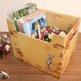 古典風格桌面多用收納盒 雜誌收納盒 【20427】