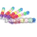 七彩美麗~可愛又實用的七彩丸子免削鉛筆