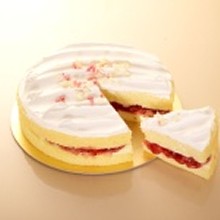 8吋膠原草莓蛋糕