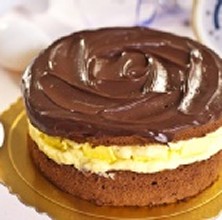 鮮奶布蕾巧克力蛋糕/6吋