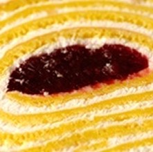 覆盆子千層蛋捲