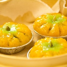 ＊皮薄鮮嫩＊ ─ 南瓜湯包