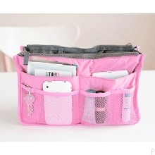 Bag in Bag超強包中包-可展開式13個收納位