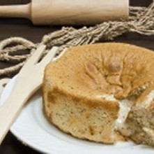 芝麻花生凹蛋糕