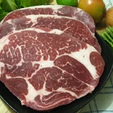 美國安格斯梅花沙朗牛排~比臉大21盎司~