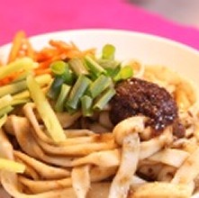 新疆孜然麻醬拌拉麵(粗拉麵/細拉麵)