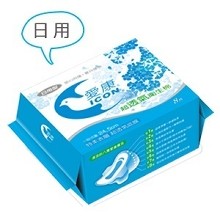 愛康天然環保抗菌衛生棉 - 日用(24cm/8片)