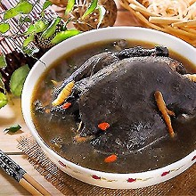 [大合購] 阿鈴嬸 ▩ 天然養生鹿茸仙草烏骨雞