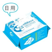 愛康天然環保抗菌衛生棉 - 日用(24cm/8片)