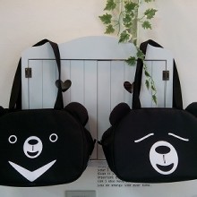 月熊雙造型側背袋(台灣製造,防水側背袋)