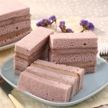 雙層芋泥蛋糕▶一人吃一條都不夠！