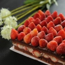 新巧屋巧克力草莓爆多蛋糕
