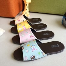 台灣製造-兒童室內拖鞋-動物嘉年華