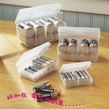 [大合購] MIT電池收納盒4件組 ﺴ 電池收納好管家 防潮又美觀