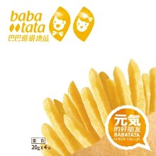 [大合購] 巴巴塔塔黃金地瓜脆條 ◑ 輕食無負擔好健康