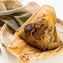 [大合購] 老字號富品家肉粽 ❖ 古早味蛋黃粽/碧綠粿粽登場