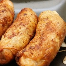 [大合購] 總舖獅爆漿雞腿肉捲 ♋ 香脆有彈性！