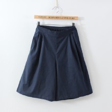 [大合購] 超耐穿棉麻鬆緊短褲 ￥ 怎麼穿都舒服