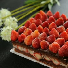 【新巧屋】巧克力草莓爆多蛋糕