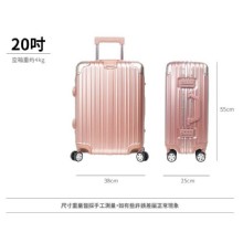 [大合購] 鋁框行李箱 ✡ 鋁合金防撞包角配備TSA海關鎖