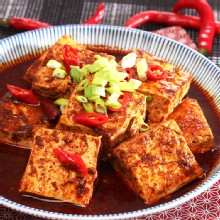 【千里尋】【素】千里香麻辣臭豆腐 - 含臭豆腐10片及獨門秘方鍋底醬料 - 完全密封包裝