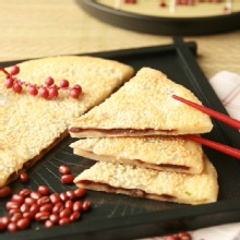 【5片】老克明芝麻甜餅(紅豆)【奶蛋素】