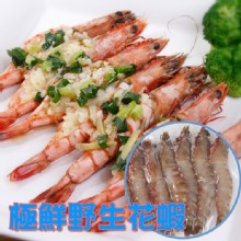 [大合購] 集品鮮 極鮮野生花蝦 ❖ 真空包裝鎖住新鮮！