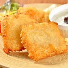 [大合購] 阿拉斯加香酥鱈魚排❖營養無刺，老人小孩都愛