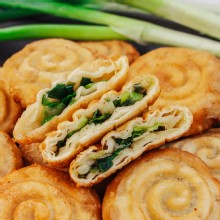 [大合購] 店小二蔥仔餅 ❖ 經典美食 大人小孩都喜愛
